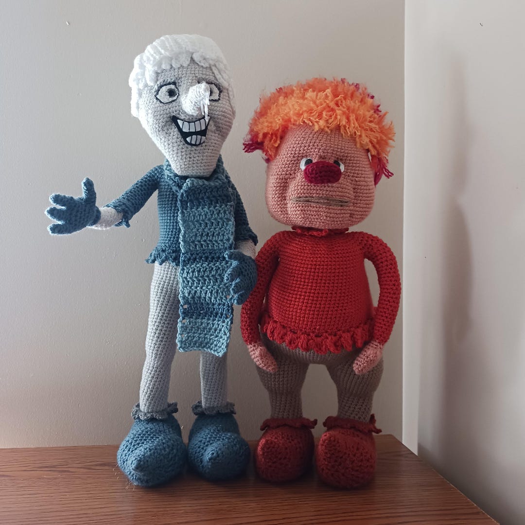 Heat Miser and Cold Miser Crochet Patterns - Etsy
