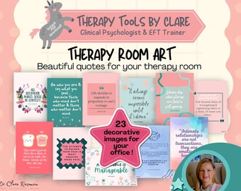 Therapy Room Art - Print and Hang to Inspire and Delight
