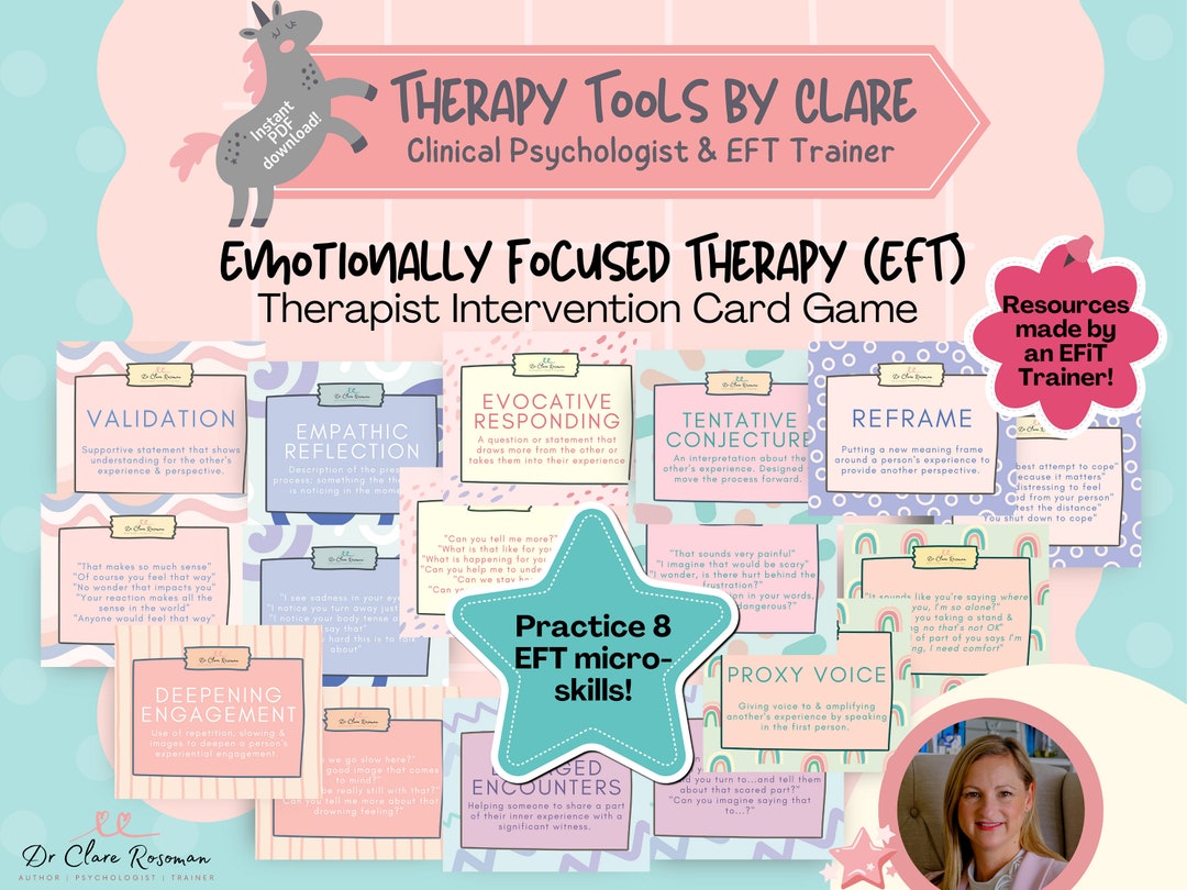 EFT Therapist Intervention Cards Learn EFT Microskills (Download Now