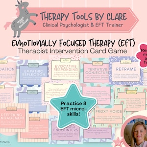 EFT Therapist Intervention Cards - learn EFT micro-skills