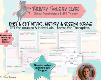 EFT Therapist Session Forms (EFCT & EFIT)