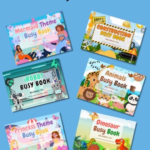Utskrivbara Mega-paket med upptagna barnböcker | Interaktiva aktiviteter för småbarn och förskolebarn