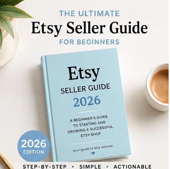 Etsy Seller Guide 2026 | Beginner's Handbook (PDF)