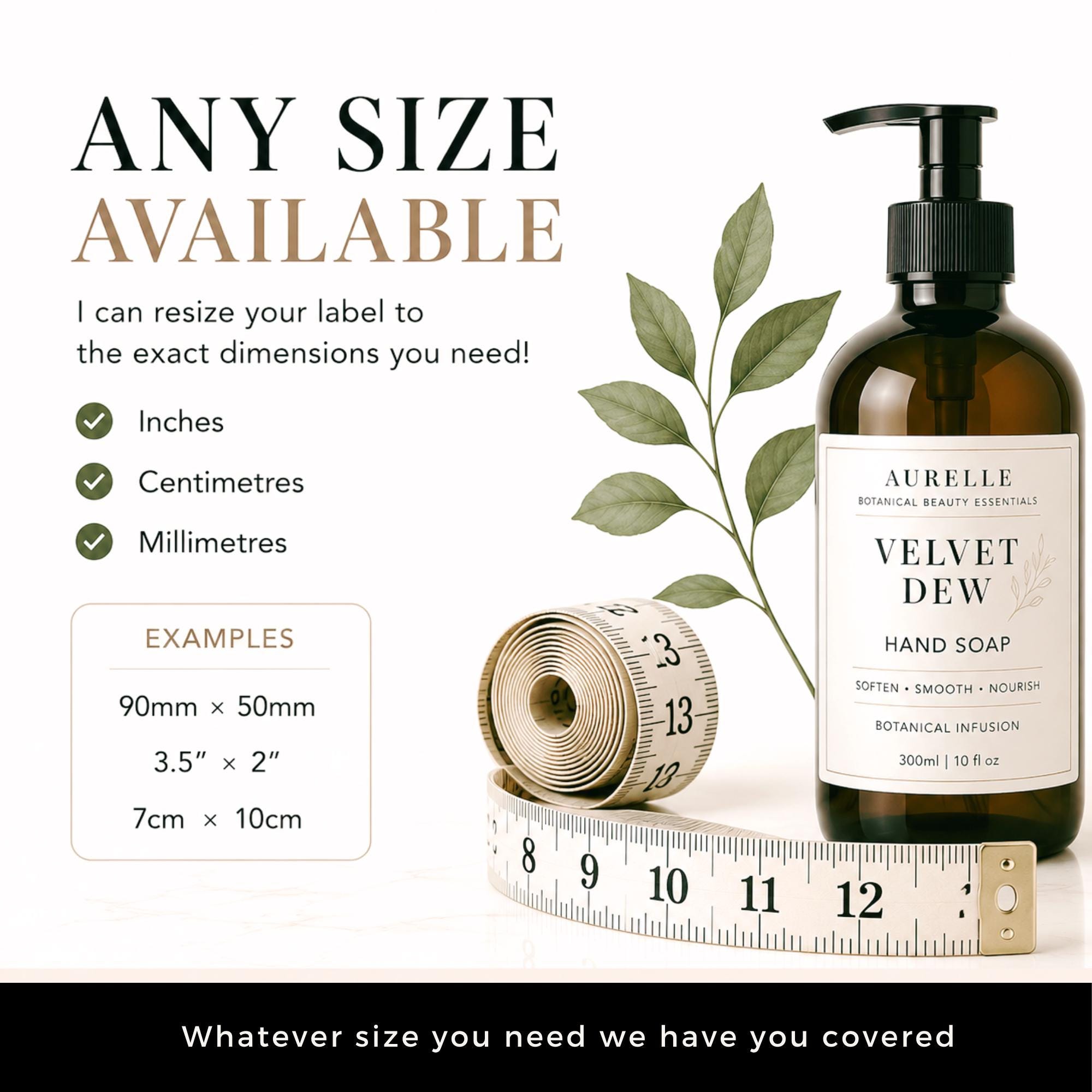 Custom Label Resize Service, Canva Template Resize, Label Size ...