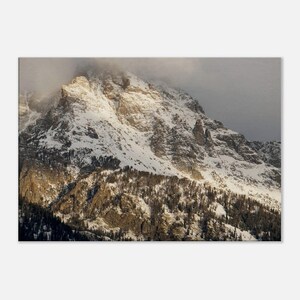 TETON SUNRISE Leinwanddruck - Grand Teton National Park, Wyoming, Berge, Wandkunst, Landschaftsfotografie