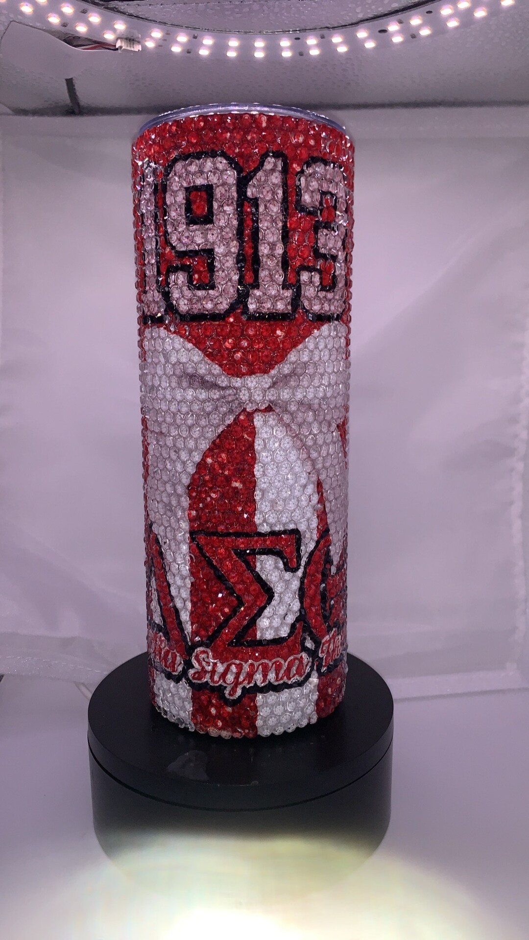 Delta Rhinestone Delta Sigma Theta Rhinestone Tumbler - Etsy