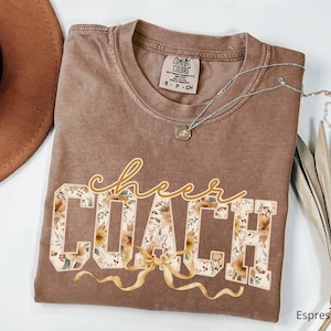 Cheer coach shirt, cheer halloween shirt, Cheerleader coach gift, Cheerleading Coach Shirt, gift for cheer team coach, cheer spirit shirt
