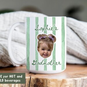 Custom Godmother Proposal Mug Gift, Godmama Coffee Mug,Gift from Godson Godparent Birthday, Baptism Gift From Godchild,Pregnancy Reveal Gift Bild 4