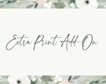 Extra Print Add-On