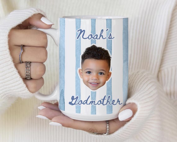Custom Godmother Proposal Mug Gift, Godmama Coffee Mug,Gift from Godson Godparent Birthday, Baptism Gift From Godchild,Pregnancy Reveal Gift