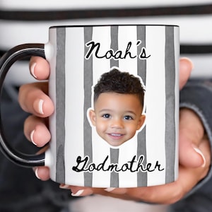 Custom Godmother Proposal Mug Gift, Godmama Coffee Mug,Gift from Godson Godparent Birthday, Baptism Gift From Godchild,Pregnancy Reveal Gift Bild 8
