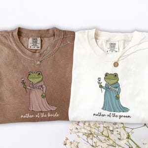 Bridal Frog Party Comfort Colors Shirts, Funny Bridesmaids Tee, Maid Of Honor Gift, Funny MOG & MOB Wedding Shirt, Bridesmaid Proposal Gift Bild 9