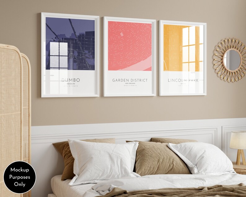DUMBO Map Poster, Brooklyn Map Printable, Map With Street Labels, Neighborhood, Geographic Wall ...