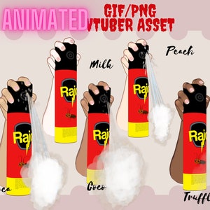 Free Vtuber Asset hands - Spray| vtuber hand asset  | vtuber asset hands| Twitch Asset|Twitch redeem, VTuber hands| Vtuber accessory