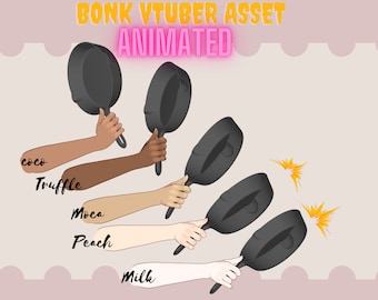 Recurso Vtuber animado de Pan Bonk: Twitch Redeem (GIF).