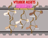 Arrow Strike Animation: VTuber Animated Hands Asset for Twitch.