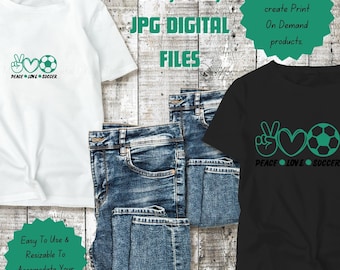 Peace Love Soccer svg,Soccer Season,Soccer Shirt,Peace Shirt,Love Svg,Peace Svg,Game Season Svg,Soccer Svg,Soccer Svg,Players, Heart Shirt