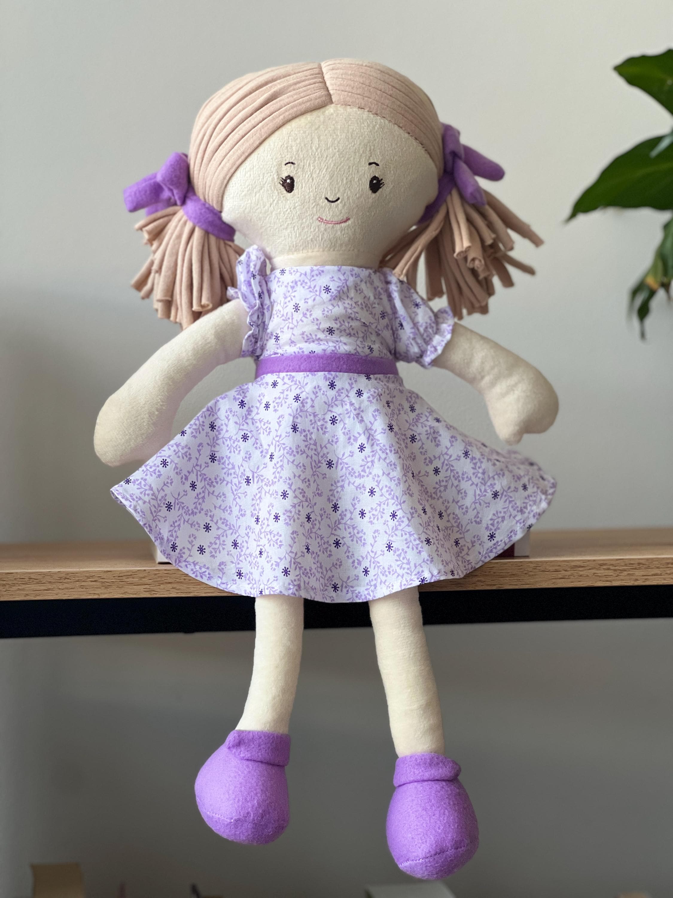 Purple Rag Doll