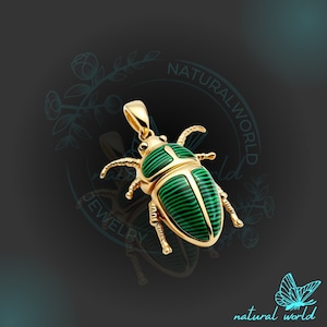 14K Gold Gemstone Scarab Charm, Hand Carving Scarab, Carved Scarab Charm, Designer Scarab Charm, Small Scarab Pendant, Scarab Amulet Charm