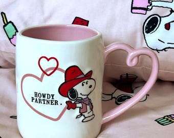 Rae Dunn Snoopy Valentine's Mug