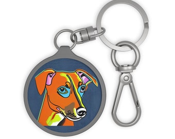 Whippet Dog Key Ring Gift - Dog lover g ift