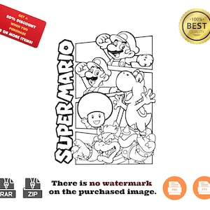Super Mario Svg | Super Mario Png | Mario Clipart Svg | Cricut Svg | Mario Shirt Png | Mario Bros Clipart | Retro Game Svg | Video G Clipart