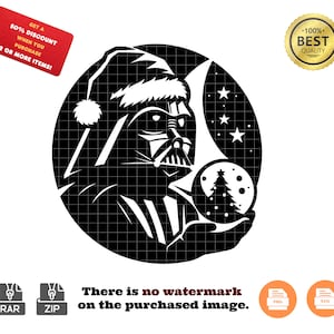 Star Wars Christmas Svg | Darth Vader Svg and Png | Star Wars Christmas Shirt | Christmas Png | Disney Christmas Png | Christmas Svg