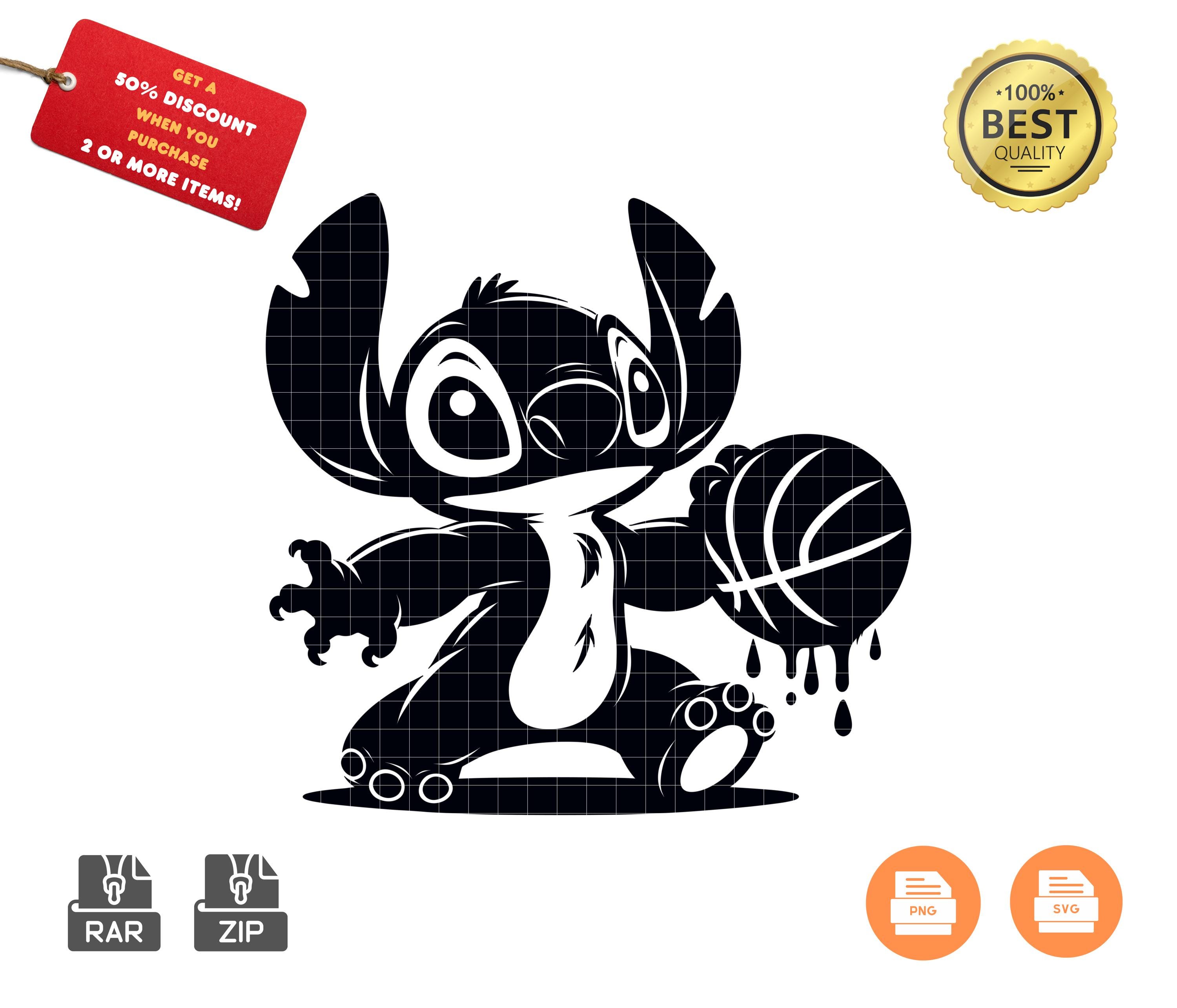 Stitch Basketball Svg Basketball Svg Lilo