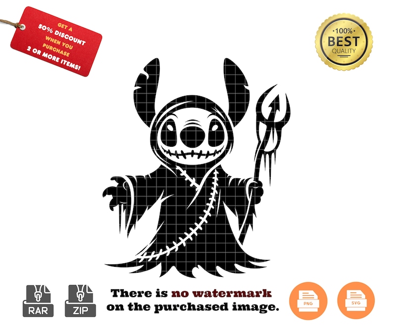 Horror Stitching Vector Horror Stitch Halloween SVG | Disney Trip PNG (digital Download) - Etsy