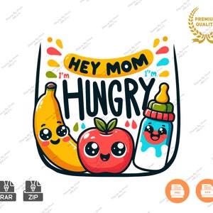 Little girl SVG PNG | Baby sayings svg | Baby girl | Baby newborn svg | Baby Shirt svg | Retro quotes svg |Sublimation Design | Hungry Baby