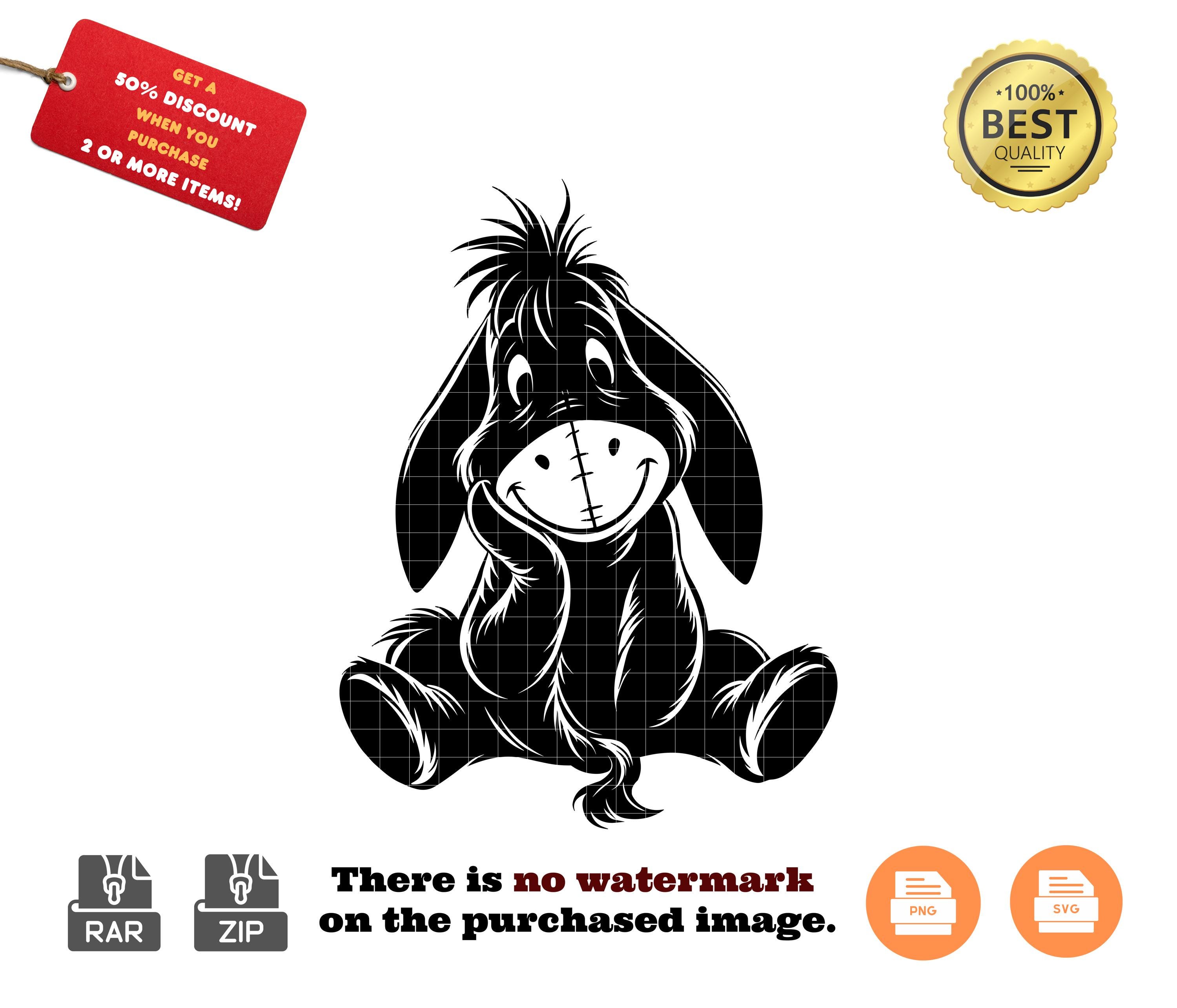 eeyore‪さま専用オーダーページ Eeyore SVG: Winnie the Pooh PNG Files (digital Download) - Etsy