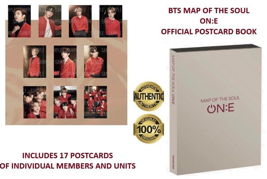 防弾少年団(BTS) - BTS MAP OF THE SOUL ON:E ポストカードブック　MOS s-l400.jpg