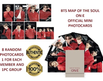 防弾少年団(BTS) - MOTS ON:E ポストカードブック BTS Mots On:e Official MD Postcard Book Merchandise Map of