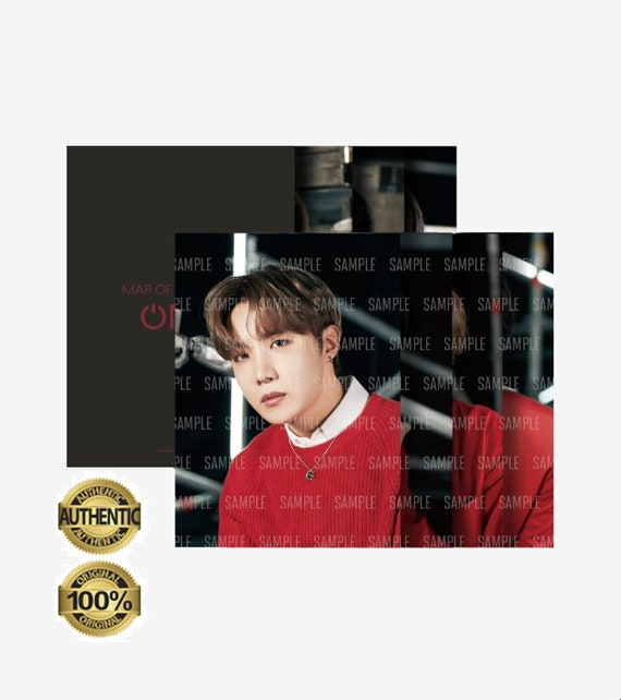 BTS Mots ON:E Official MD Poster Set Merchandise Map of the
