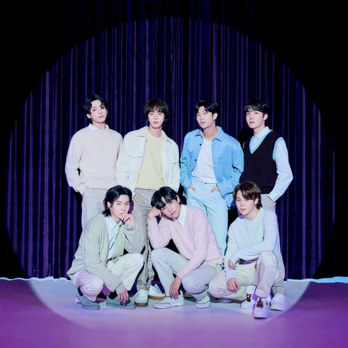 BTS Mots On:e Official MD Postcard Book Merchandise Map of