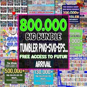 800,000 Best Seller Tumbler Wrap Bundle, Ultimate Tumbler Wrap Bundle, design bundle for tumbler sublimation, Best Selling Tumbler Wrap.