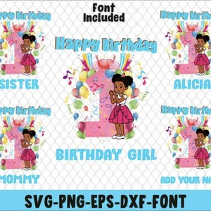 Gracie&#39;s Corner SVG, Add Your Name Birthday Girl, Gracie&#39;s Corner Birthday Png, 1st Birthday Png, Birthday Gift files for cricut svg png