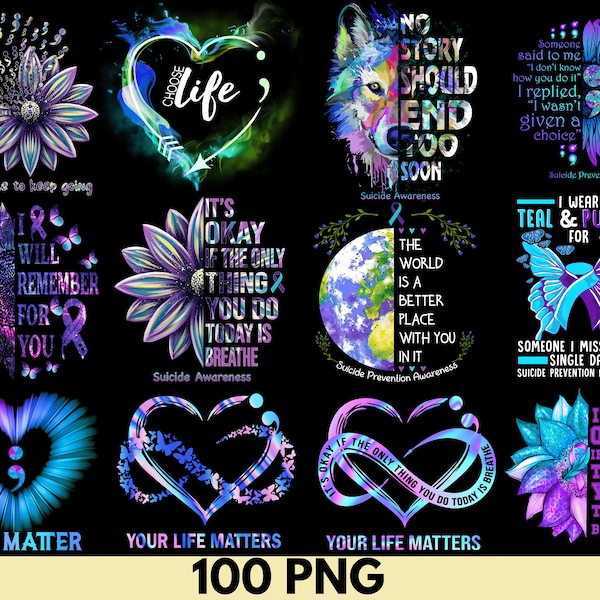 100+ It's Okay If The Only Thing You Do Today Is Breathe Png, Semicolon Suicidal Prevention Png, Suicide Depression Png, Suicide Awareness