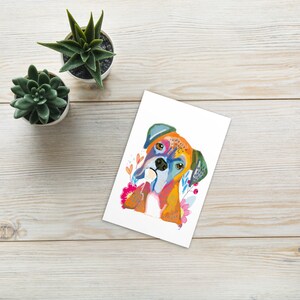 Couleur Boxer Carte postale