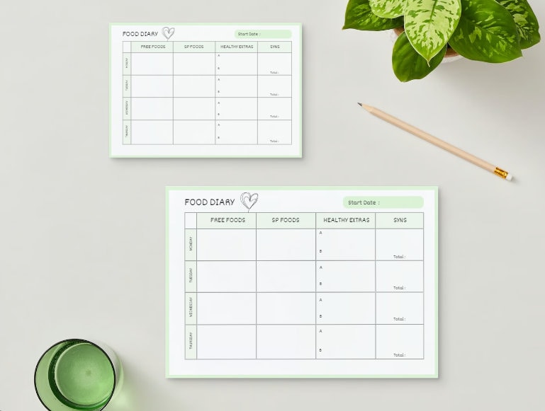 slimming-world-food-diary-printable-food-diary-slimming-etsy-uk