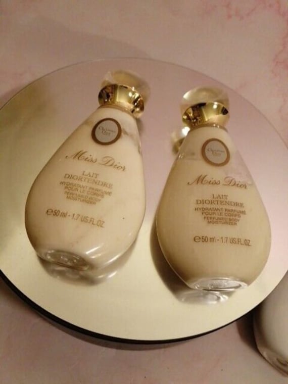 Vintage Dior Body Moisturiser (4 X 50ml) 2 Miss Dior, J