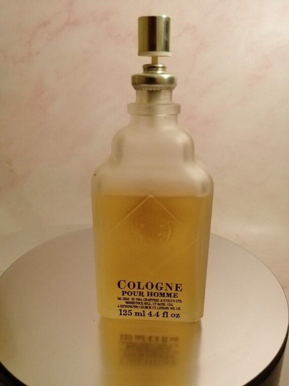 Vintage Crabtree & Evelyn Cologne for Men - 125ml, About 100ml
