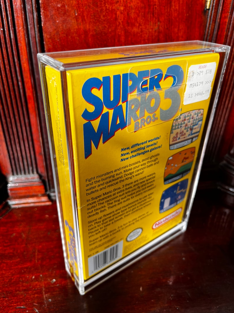 Super Mario Bros 3 Nintendo Sealed Mint Condition image 6