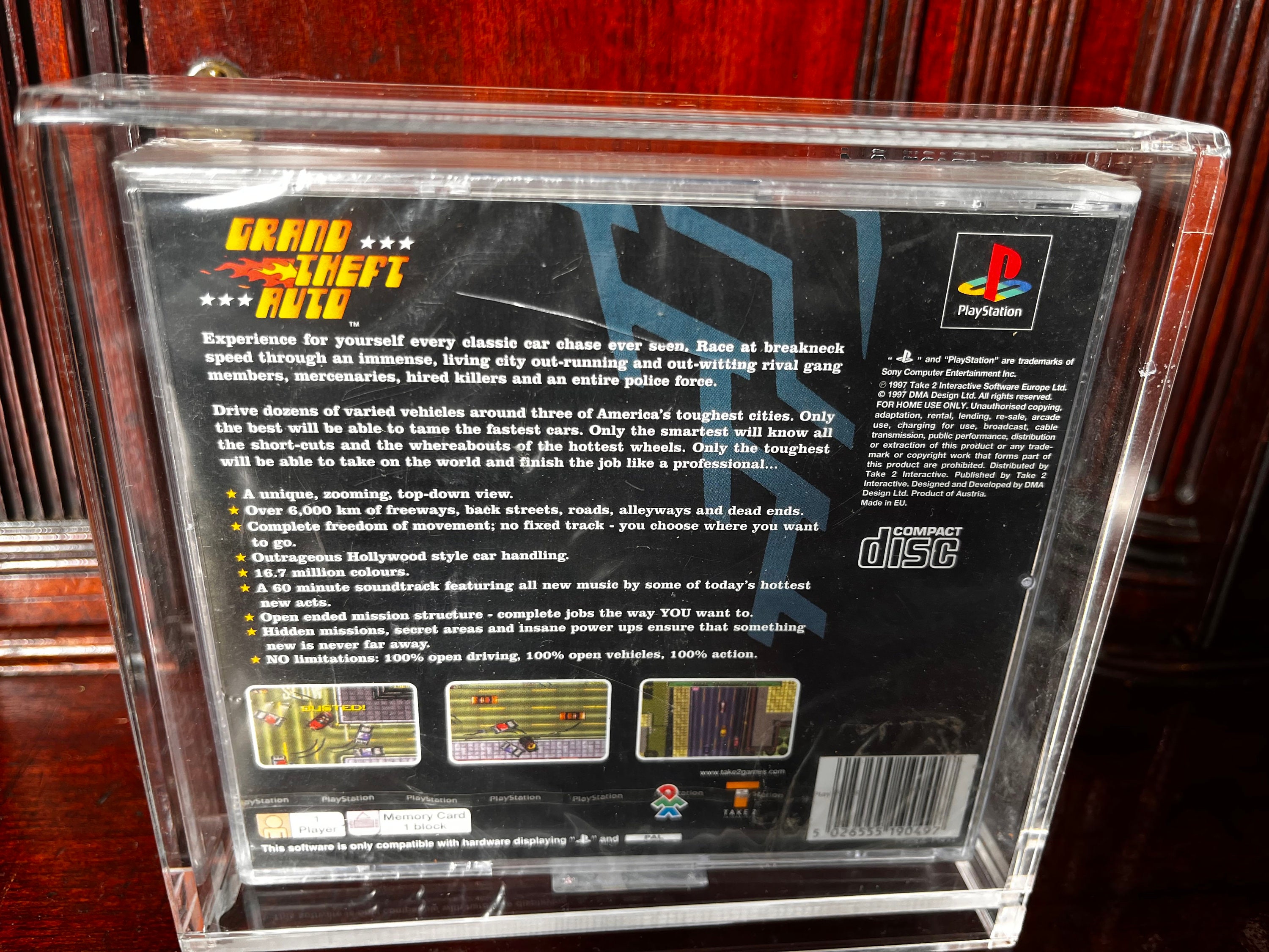 Jeu PS1 Grand Theft Auto Vice City - Version Loose - En Bon état - Collector Rétro