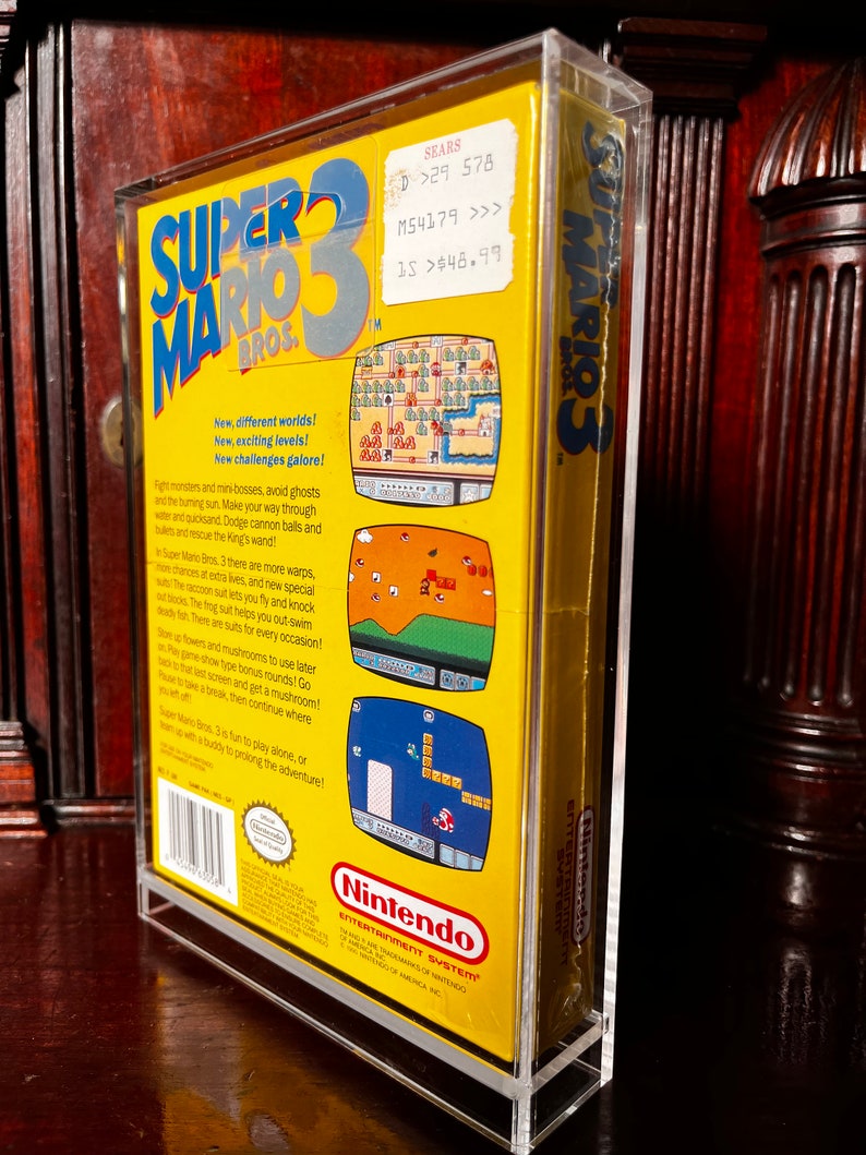 Super Mario Bros 3 Nintendo Sealed Mint Condition image 4