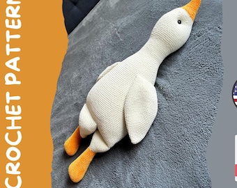 Crochet pattern goose / amigurumi goose / pattern in English