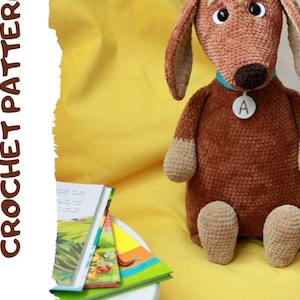 Crochet pattern dog / amigurumi dog / pattern in English