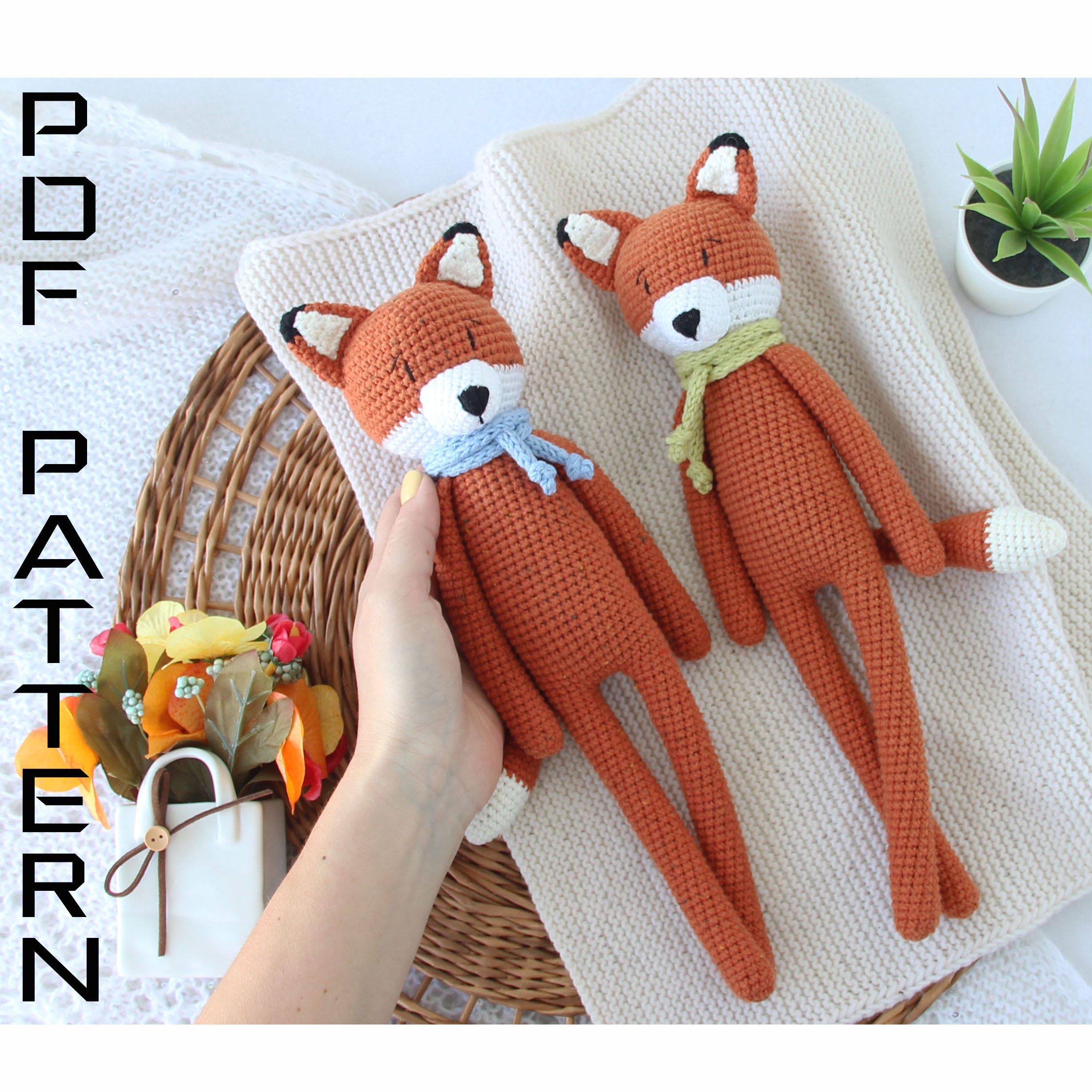 40 Fox Crochet Patterns: Fun & Easy Projects for Crafty Individuals 14 Fox plush crochet