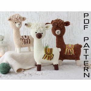 Llama stuffed animal crochet PATTERN gifts amigurumi pattern No drama llama plush PATTERN gift