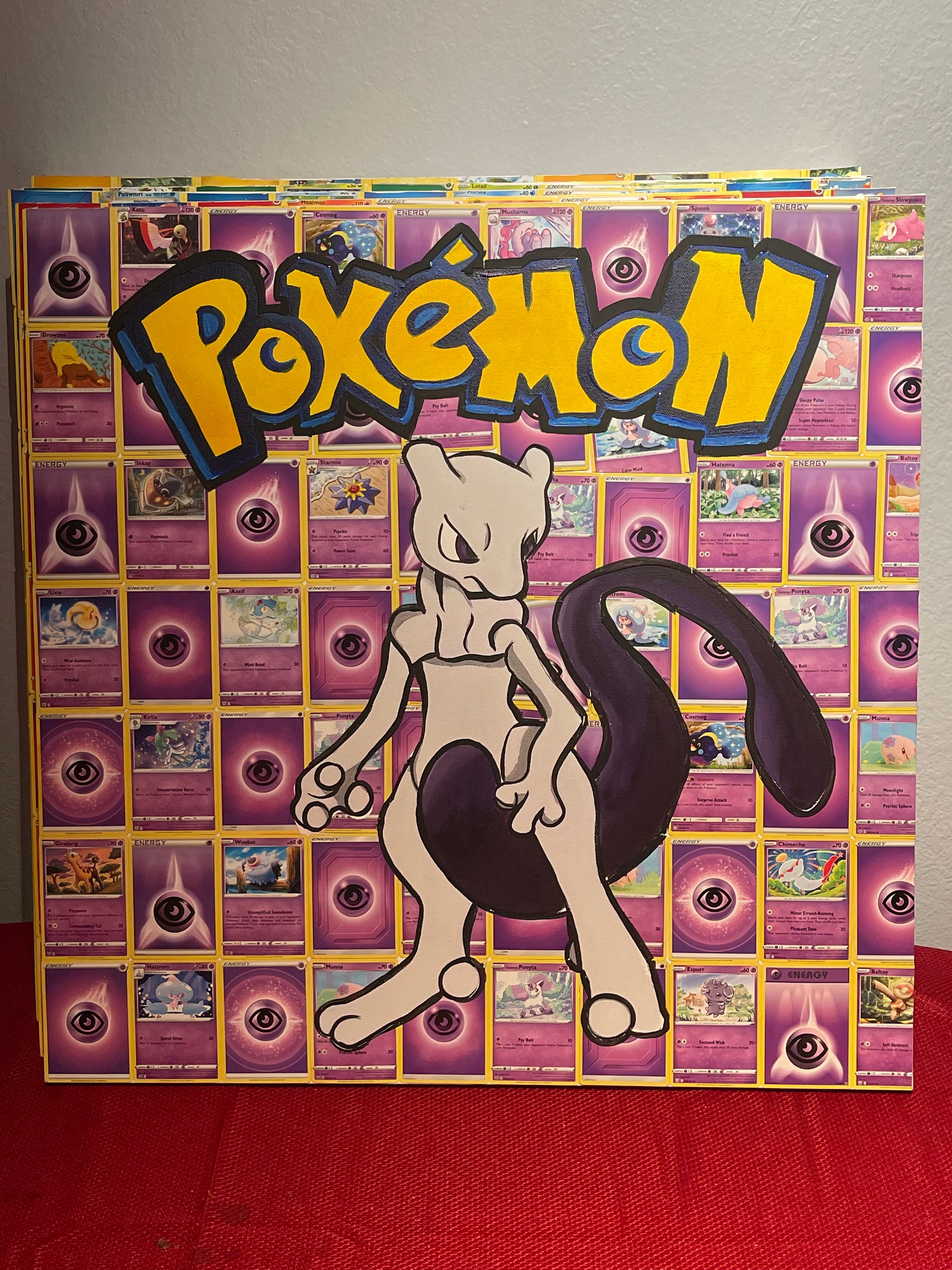 Mew and Mewtwo - Pokemon posters & prints by Goozman Arts